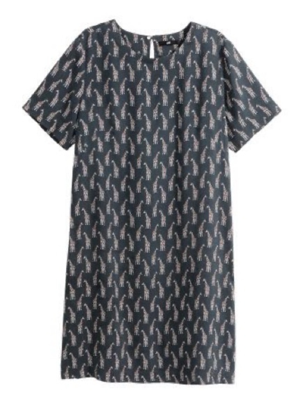 Giraffe print dress